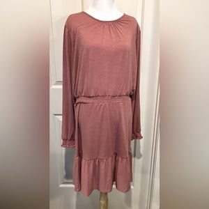 Loft Tired Long Sleeve Dress